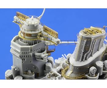 7/30まで出品 大和 1/450 と ポントスモデルエッチングパーツ Amazon | エデュアルド 1/450大和用エッチングパーツセット
